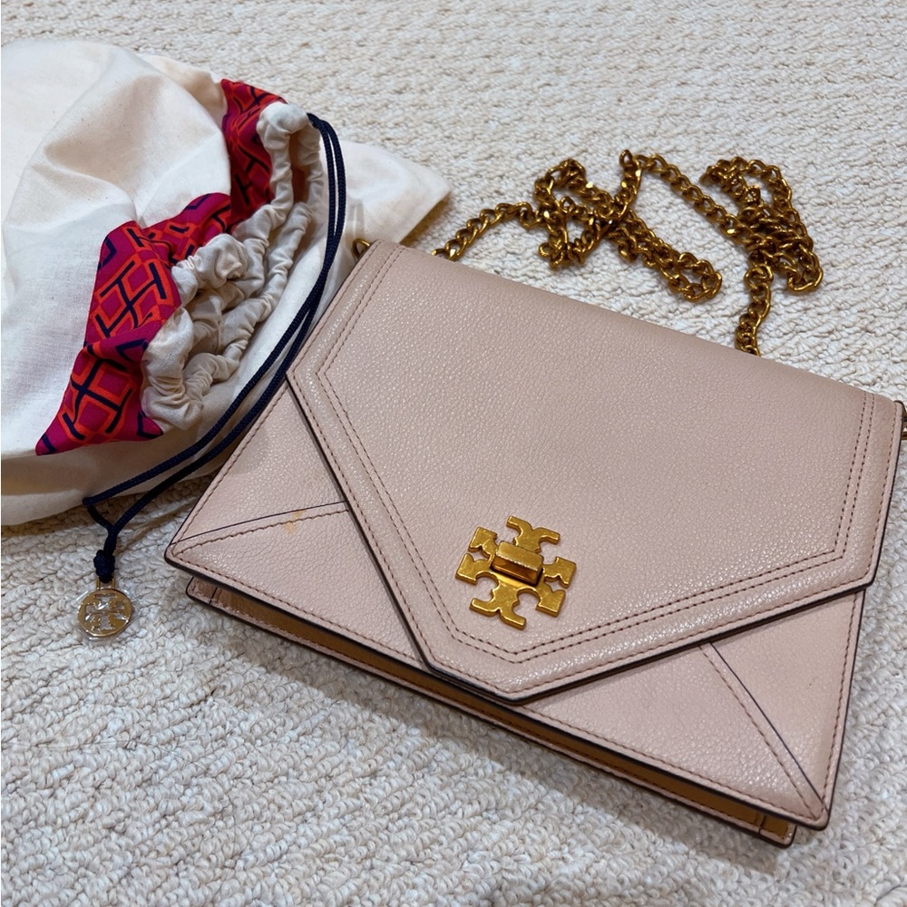 Tory Burch Beige Crossbody Bag